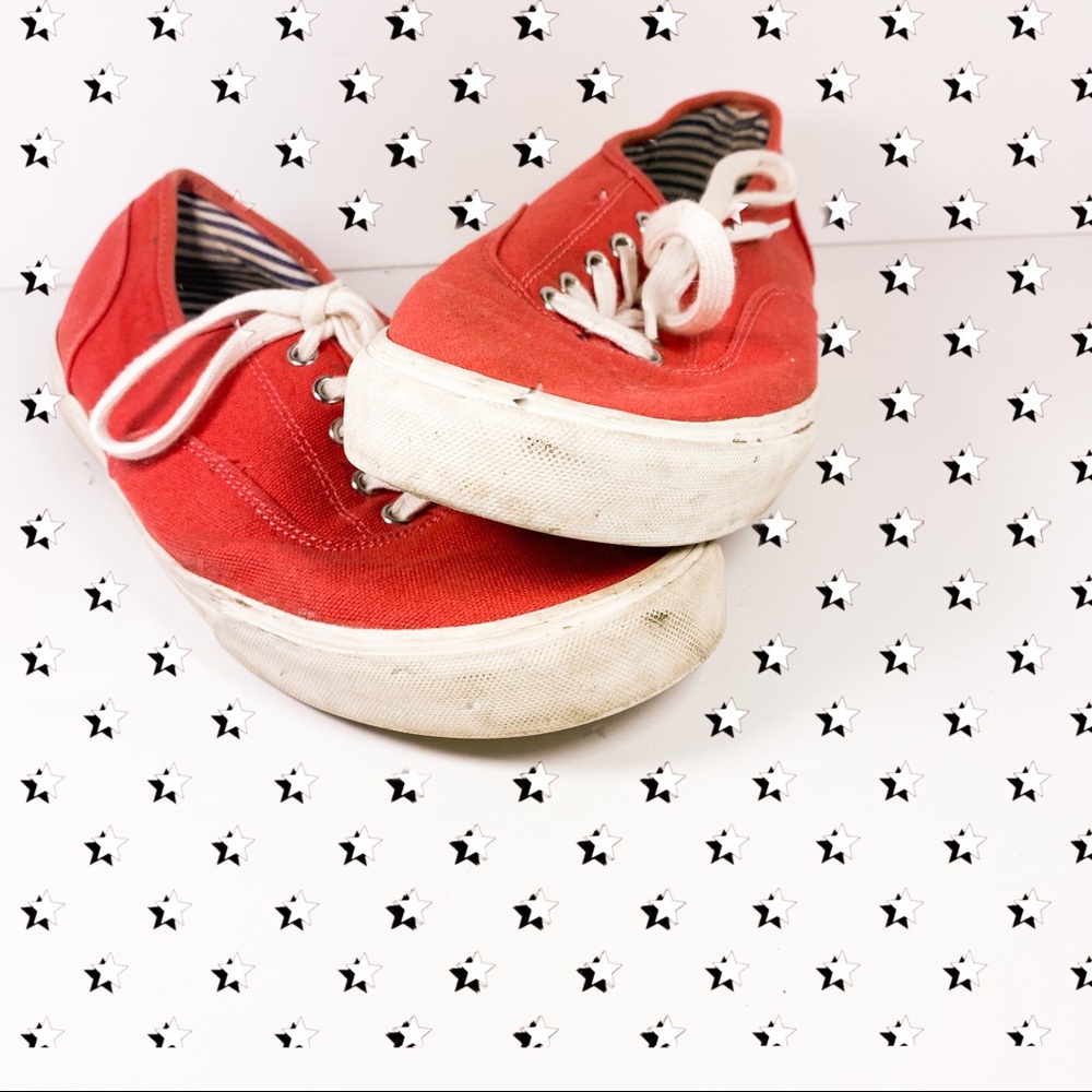 red chuck like sneaker